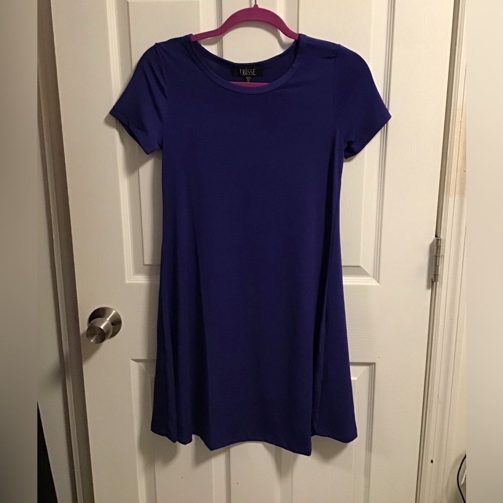 NWT! Elegant Purple Mini Dress